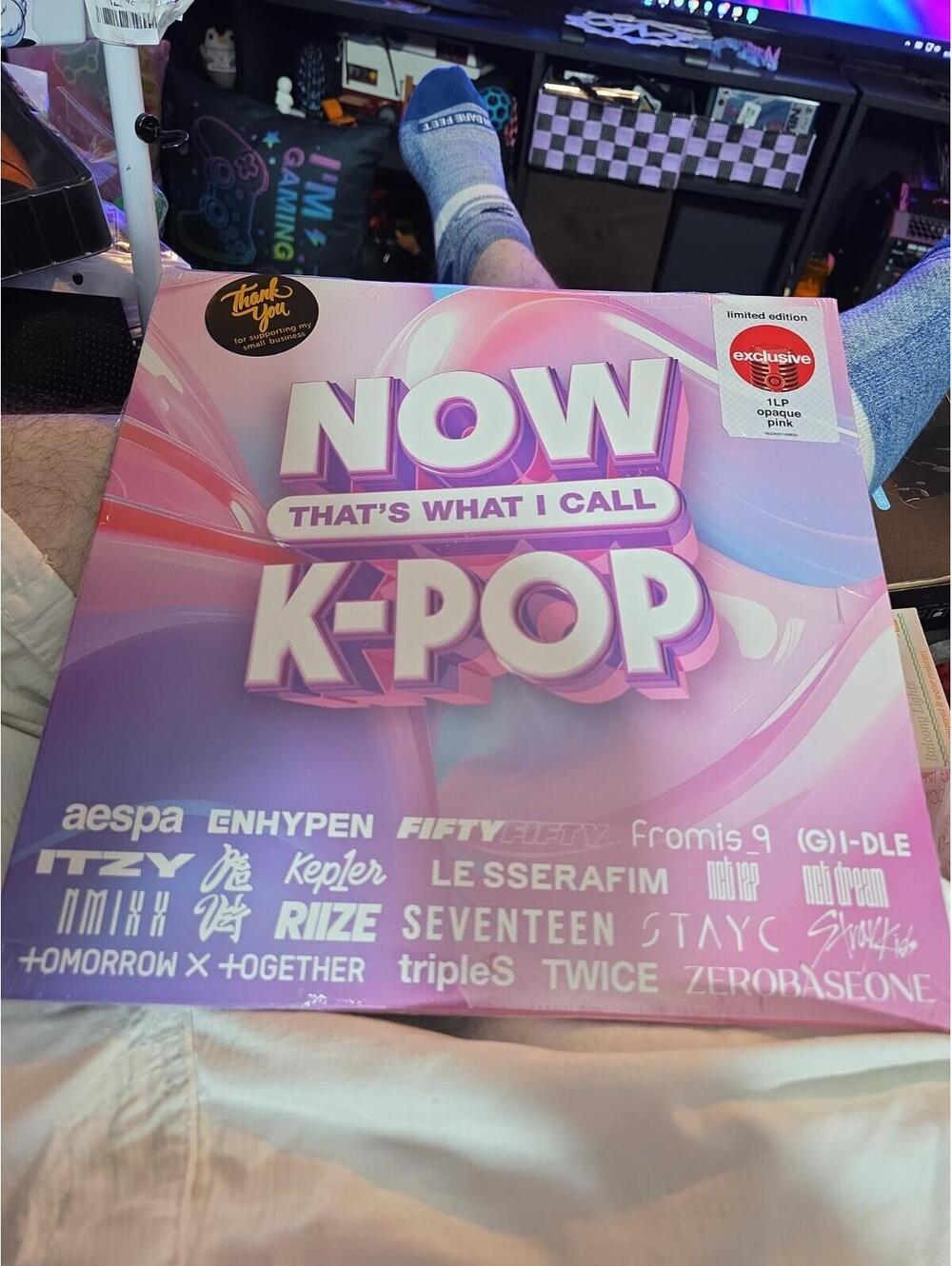 Now Thats What I Call KPOP Vinyl Record 2024 Brand NEw Sealed LP Aespa Crease